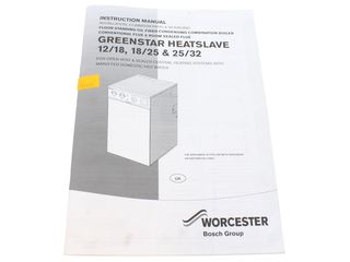 WORCESTER 87161062520 INST & SERVICE INST G'STAR H'SLAVE 18/25