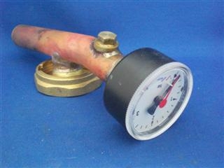 WORCESTER 87161200540 PRESSURE GAUGE/DRAIN ASSEMBLY