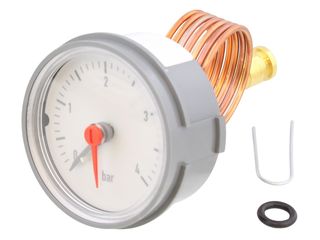 Worcester Bosch 87161423000 Pressure Gauge - 4 Bar Dark Grey - CDi/SBi