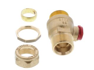 WORCESTER 87161424360 VALVE - 22MM BULKHEAD