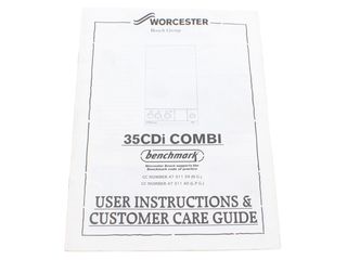 WORCESTER 87161451440 35CDI USER MANUAL PRE 09/01