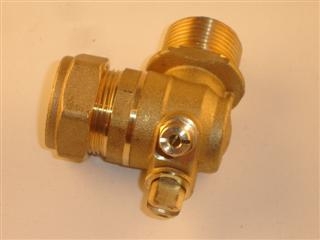 BAXI 5110546 VALVE FLOW/RETURN CH