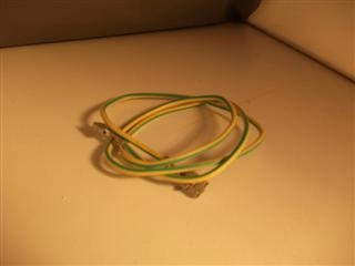 POTTERTON 238268 BURNER.EARTH LEAD ASSEMBLY.SHORT