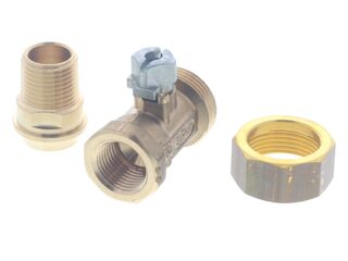 POTTERTON 629828 GASCOCK ASY L/K 1/2MF BRS