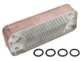 IDEAL 173785 HEAT EXCHANGER & 4 O RINGS C95FF