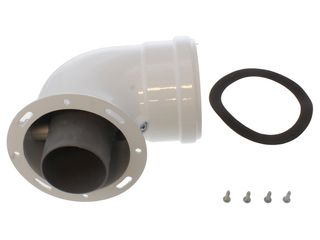 HALSTEAD 956086 FLUE FLANGED ELBOW 93DEG