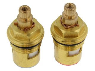 1/2" TAP MECHANISM CERAMIC DISC HOT/COLD - PAIR (CC17)