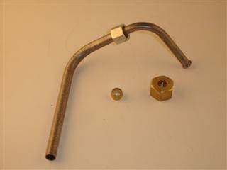 GLOWWORM 2000800713 SUPPLY TUBE C/W NUTS OLIVES