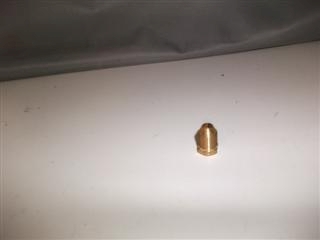 GLOWWORM S204130 ADAPTOR M11X1THREAD BRASS