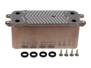 VAILLANT 0020025041 HEAT EXCHANGER, DHW (35 PLATES)
