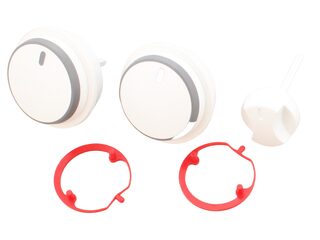 Vaillant 0020037662 Buttons - Pack of 3 - White