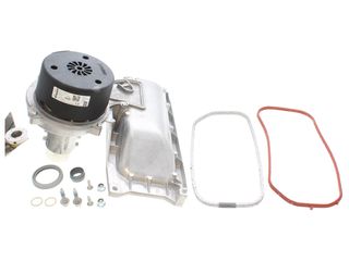 SAUN 0020195506 FAN, WITH COMBUSTION CHAMBER COVER