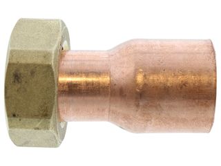 Vokera 20025757 Copper Pipe Tail - Compact/Maxim/Easi-Heat Plus