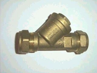 JOHNSON AND STARLEY S00887 Y PATTERN STRAINER