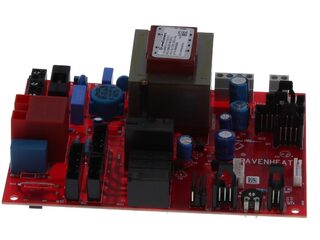 RAVENHEAT 0012CIR06025/0 PRINTED IGNITION CONTROL BOARD RED