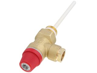 Caleffi 309470 CST 7 Bar 1/2" MBSP x 15mm Temperature & Pressure Relief Valve