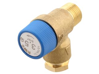 3.5 Bar 1/2" MBSP x 15mm Pressure Relief Valve Series 107