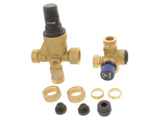 Alternative 60000225 22mm 3.5/6 Bar 2 Piece Combination Valve (Old Style)