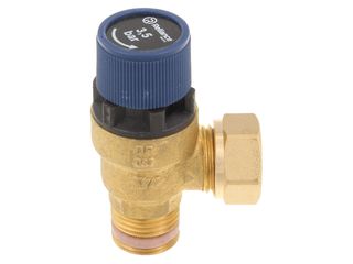 RWC PREL102009 3.5 Bar 1/2" MBSP x 15mm Pressure Relief Valve Series 102