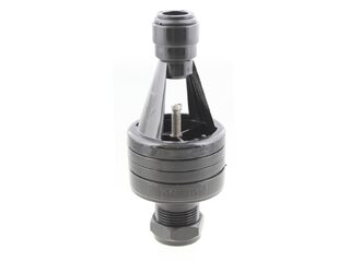 HOTUN HBSF15X22 BLACK SF 15MM X 22MM PUSH-FIT DRY TRAP TUNDISH