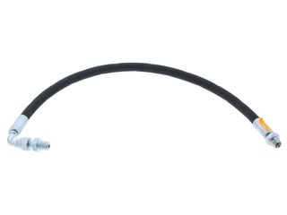 Eogb F01-450-A-1/8M-1 Flexible 450mm High Pressure Angled Hose - 1/8M x 1/8M R7