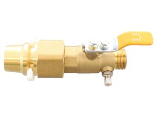 CONTINENTAL BV1TPYELK PE CONNECTION/BALL VALVE COMINATION ADAPTOR