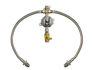 Continental MB2C-MAN-429-POL-SS Manual Regulator Kit Opso, Stainless Steel Hoses