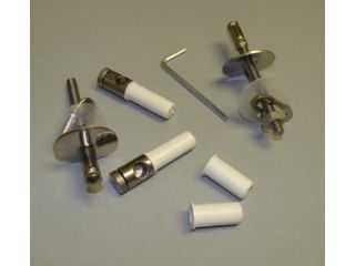 ISAS K7288AA TONIC SEAT HINGES CHROME