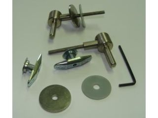 ISAS EV28467 WHITE MK11 SEAT HINGES