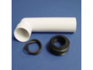 ISAS SV06301 OUTLET BEND PACK - CISTERN FITTINGS WHITE