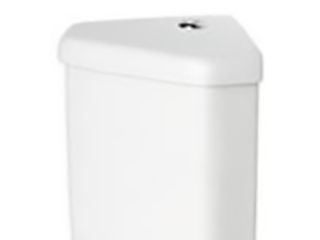 ISAS E721101 SPACE FLUSH VAL CORNER CISTERN LID WHITE