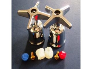 IDEAL STANDARD S9681AA ALTERNA CROSSHEAD HANDLES CHROME