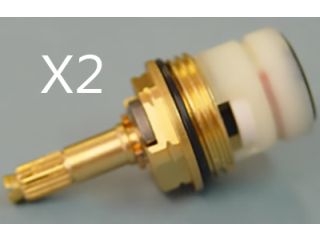 IDEAL STANDARD S960023NU CHRYSLER 3/4" SE CERAMIC DISC CARTRIDGES PAIR