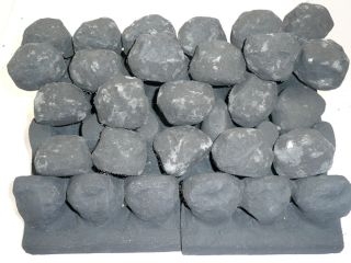 FOCAL POINT FIRES COAL005 CERAMIC SET 16" HIGH TECH COAL