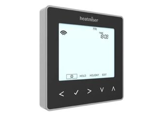 Heatmiser NEOSTAT-HW-BLACK neoStat-HW Hot Water Programmer - Black