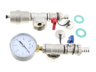 ProWarm WBAUTOAIRVENTS Manifold Fill/Drain Valve Pair & Auto Air Vent