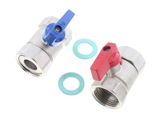 Floorwarmers WBBALLVALVEPAIR Manifold Ball Valve Pair