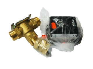 DANFOSS HS3DB28 28MM 3 PORT DIVERTER VALVE COMPLETE WITH ACTUATOR.