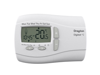 DRAYTON 22088 DIGISTAT+2 24HR ROOM THERMOSTAT
