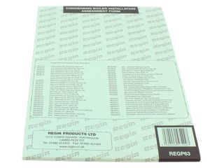 Regin REGP63 Condensing Boiler Assessment Form
