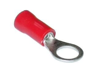Regin REGQ201 Insulated Ring Connector - Red (10)