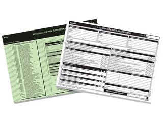 Regin REGIP61 Legionnaire Risk Assessment Pad - 25 Sheets
