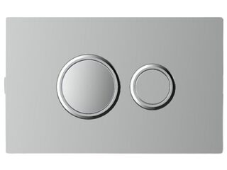 Fluidmaster 1000Z-033-P1 Pneumatic Flush Plate - Chromed Plated