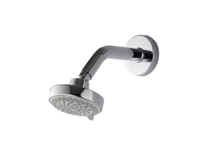 AQUALISA 901531 105MM HARMONY FIXED HEAD ASSEMBLY COMPLETE - CHROME