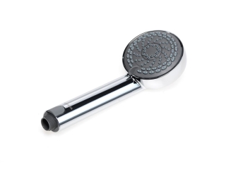 AQUALISA 901501 90MM HARMONY SHOWER HEAD - CHROME/DARK GREY