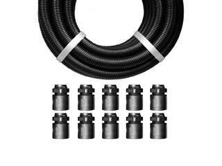 Flex-It PR32-10 Black Flexible Conduit Contractor Pack 32mm - 10m