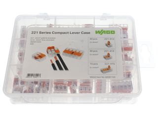 WAGO 887-1046 60281155 221 SERIES COMPACT LEVER CASE