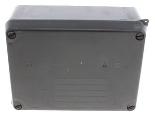WISKA 816N 160 X 120 X 70 MM IP65 BLACK PLASTIC JUNCTION BOX