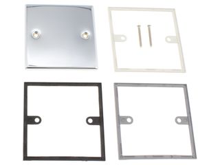 DECO VPCH060 1 GANG BLANK PLATE - POLISHED CHROME