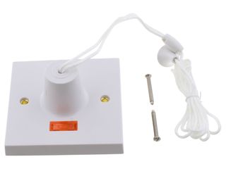 ESSENTIALS PRW211 50A DP PULL CORD SWITCH MECHANICAL ON/OFF & NEON